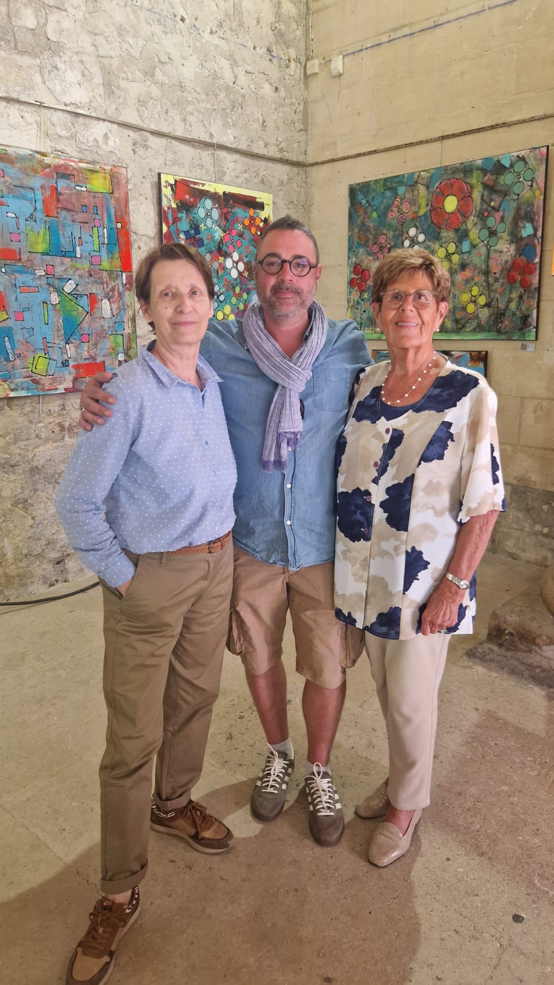 Martine David et Geneviève Dubromel