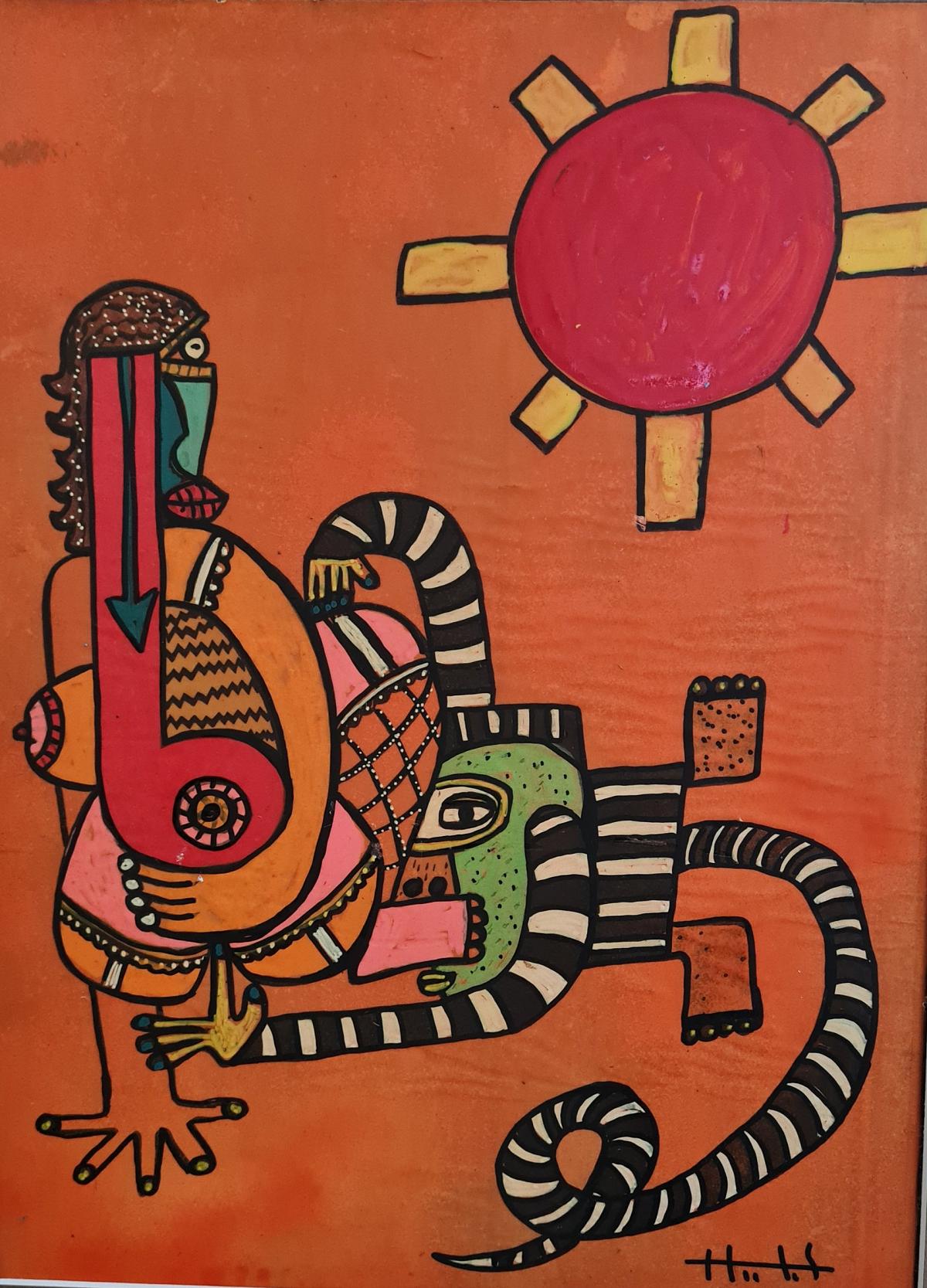 art contemporain , figuratif libre